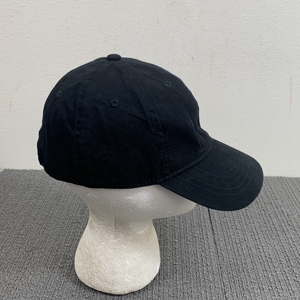 Time and Tru Baseball Hat Womens OSFM Black Soot Soft Adjustable Strapback Cap - Picture 8 of 12